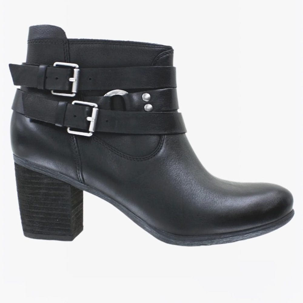 Josef Seibel Zip & Straps Leather Women’s Ankle Boots 11 - 11 1/2 USA (42 EU)